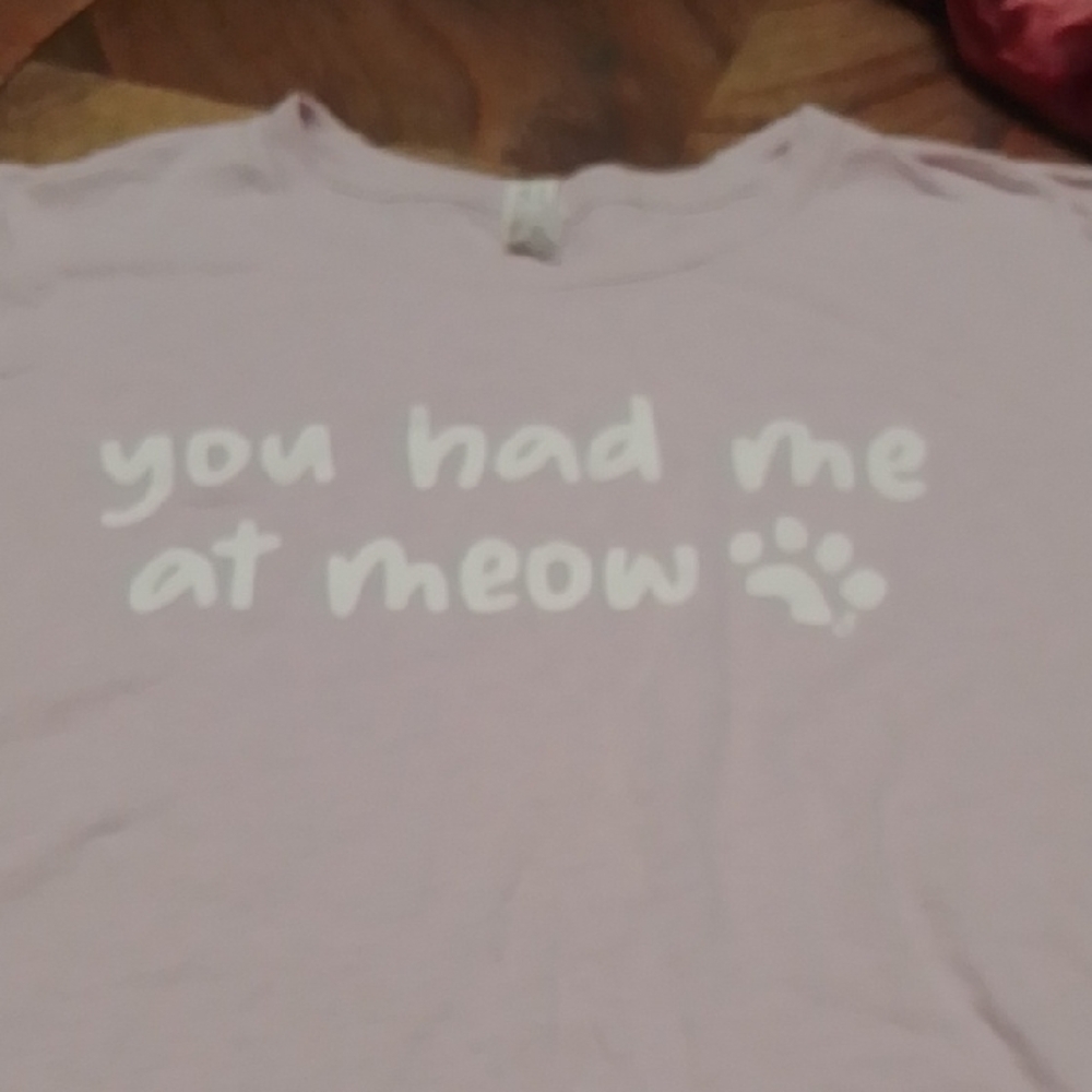 Pink Cat Lover T-Shirt-(# I Don't Have Cats)